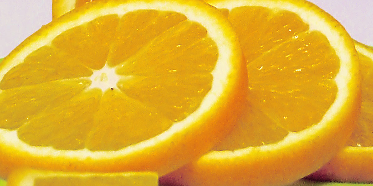 Als Garnitur wird die alt bewährte Orangenspalte oder -scheibe verwendet.